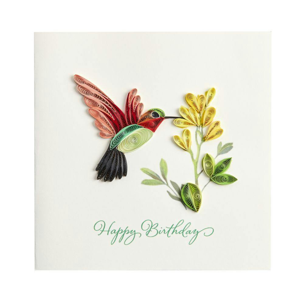 Hummingbird Greeting Card 2nd Product Detail  Image width=&quot;1000&quot; height=&quot;1000&quot;