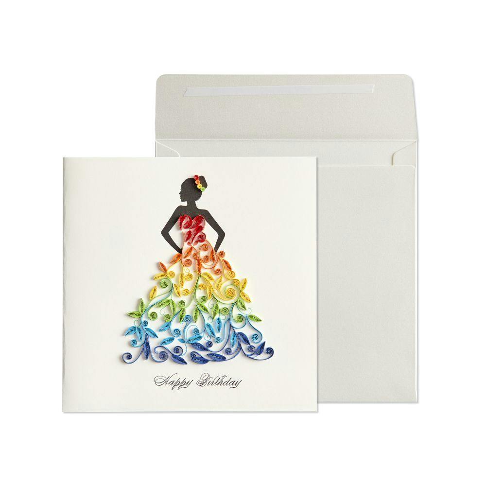 Rainbow Lady Greeting Card Main Product  Image width=&quot;1000&quot; height=&quot;1000&quot;