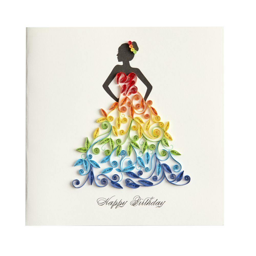 Rainbow Lady Greeting Card 2nd Product Detail  Image width=&quot;1000&quot; height=&quot;1000&quot;