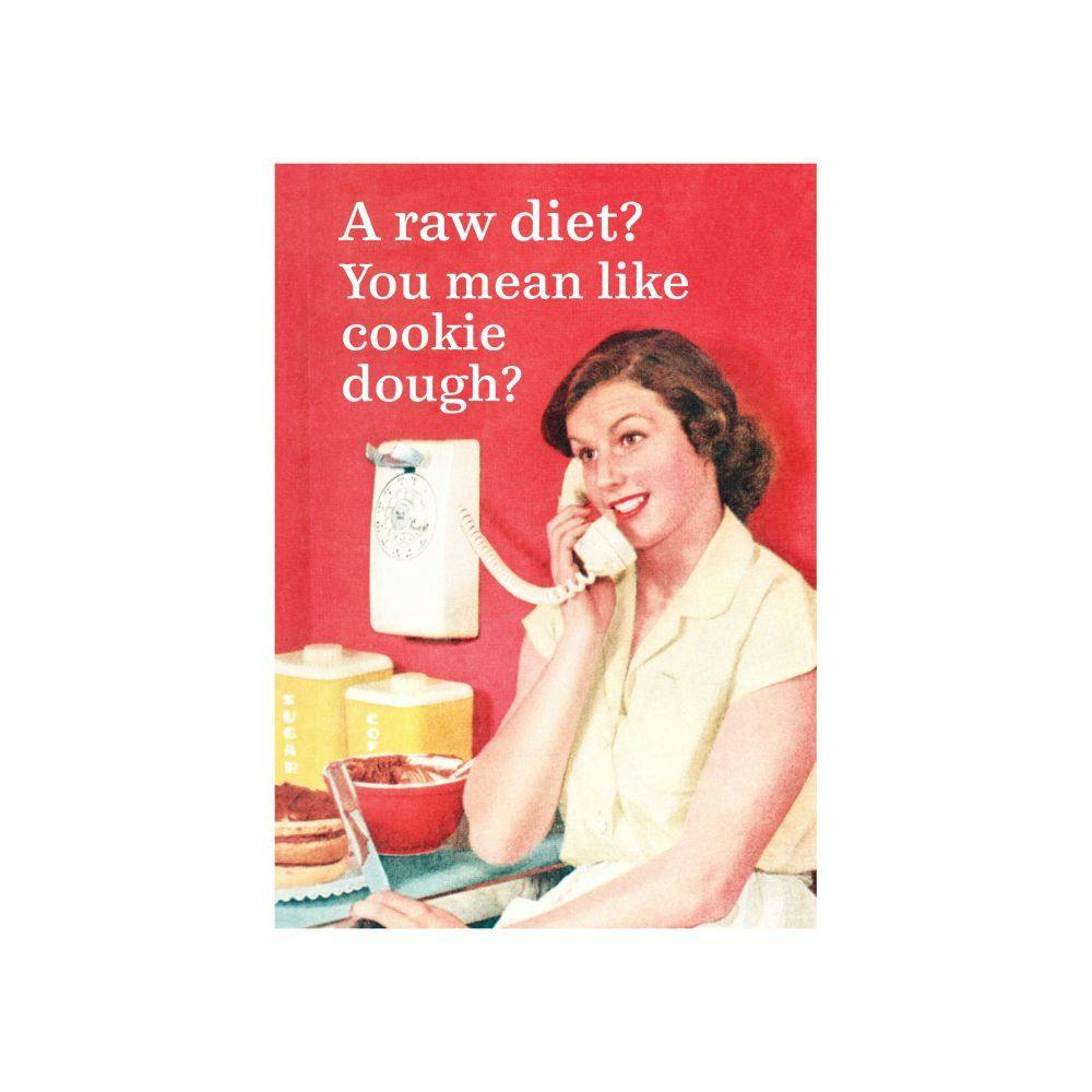 Raw Diet Greeting Card 2nd Product Detail  Image width=&quot;1000&quot; height=&quot;1000&quot;