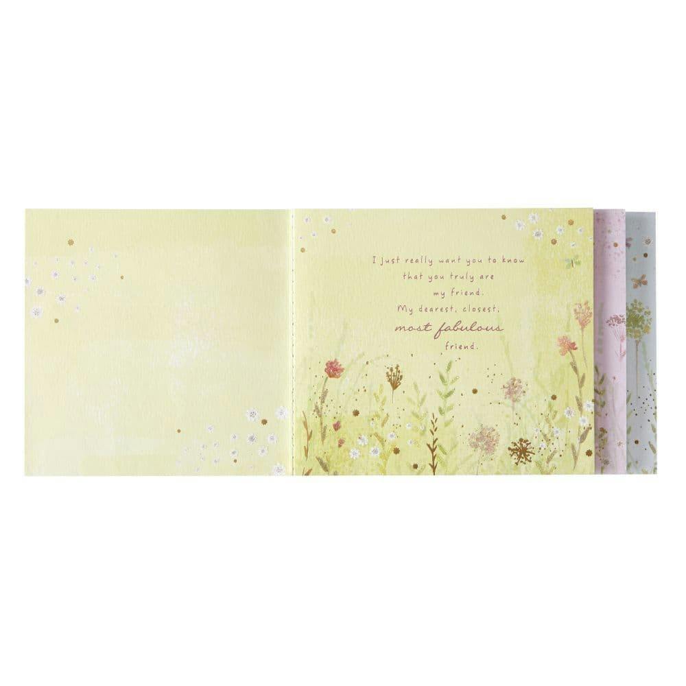 Sister Field Of Flowers Pink Greeting Card 2nd Product Detail  Image width=&quot;1000&quot; height=&quot;1000&quot;