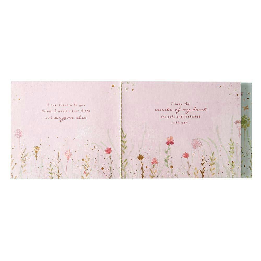 Sister Field Of Flowers Pink Greeting Card 3rd Product Detail  Image width=&quot;1000&quot; height=&quot;1000&quot;