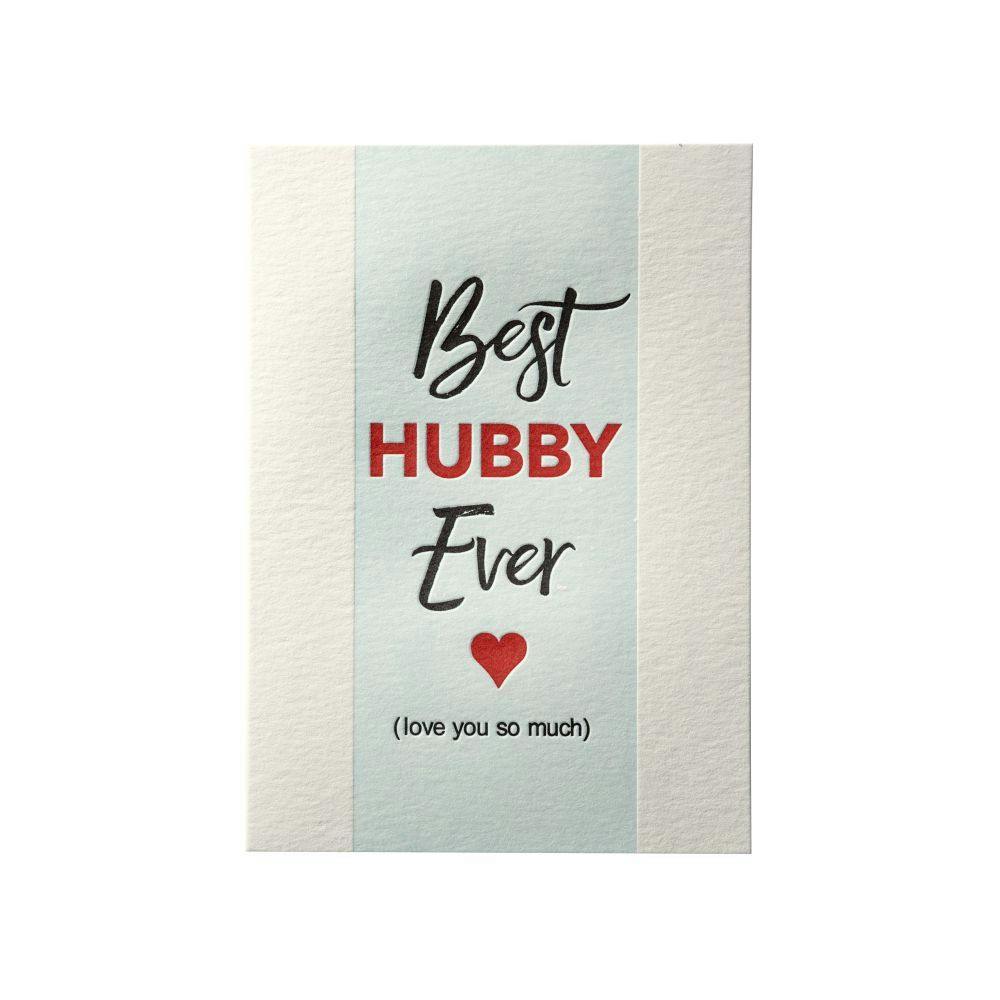 Best Hubby Ever Greeting Card 2nd Product Detail  Image width=&quot;1000&quot; height=&quot;1000&quot;