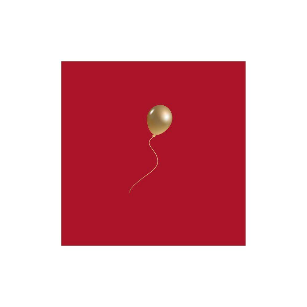 Red With Balloon Greeting Card 2nd Product Detail  Image width="1000" height="1000"