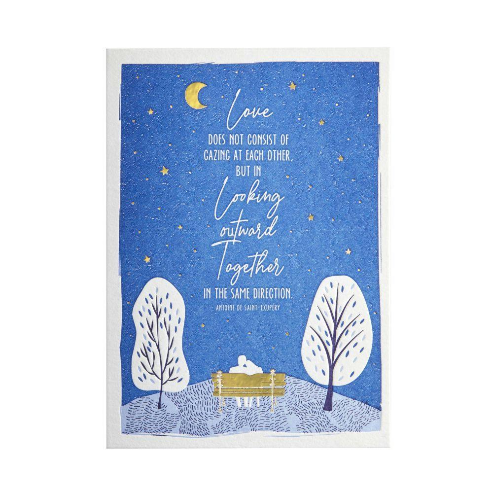 Love Quote Looking Outward Together Friendship Card 2nd Product Detail  Image width=&quot;1000&quot; height=&quot;1000&quot;