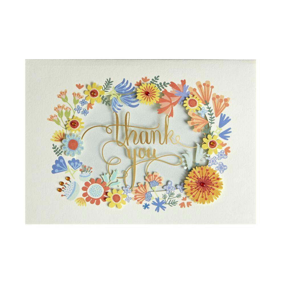 Thank You Wreath Thank You Card First Alternate Image width=&quot;1000&quot; height=&quot;1000&quot;