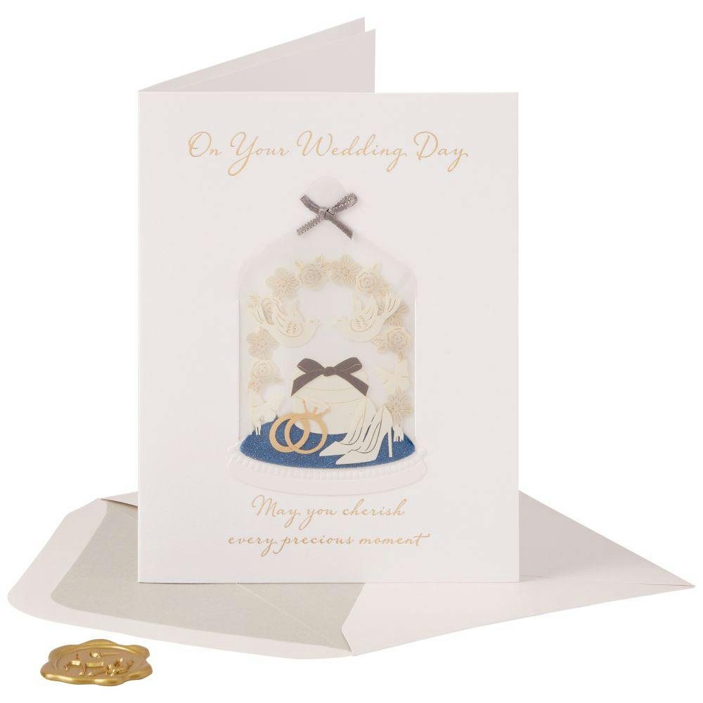 Wedding Cloche Wedding Card Eighth Alternate Image width=&quot;1000&quot; height=&quot;1000&quot;