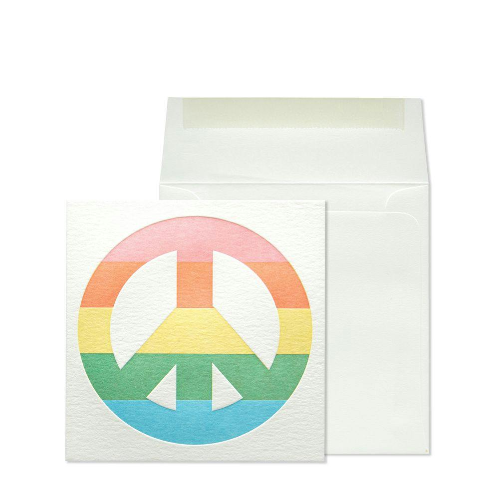 Peace Sign Blank Card Main Product Image width=&quot;1000&quot; height=&quot;1000&quot;