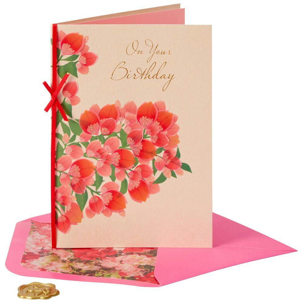 Bougainvillea Birthday Card Seventh Alternate Image width=&quot;1000&quot; height=&quot;1000&quot;