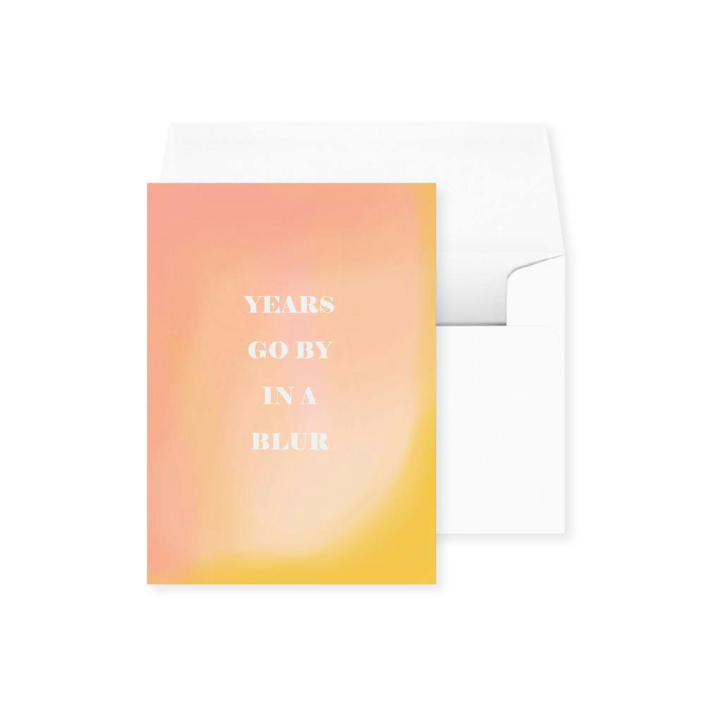 Years Go by in a Blur Birthday Card Main Product Image width=&quot;1000&quot; height=&quot;1000&quot;
