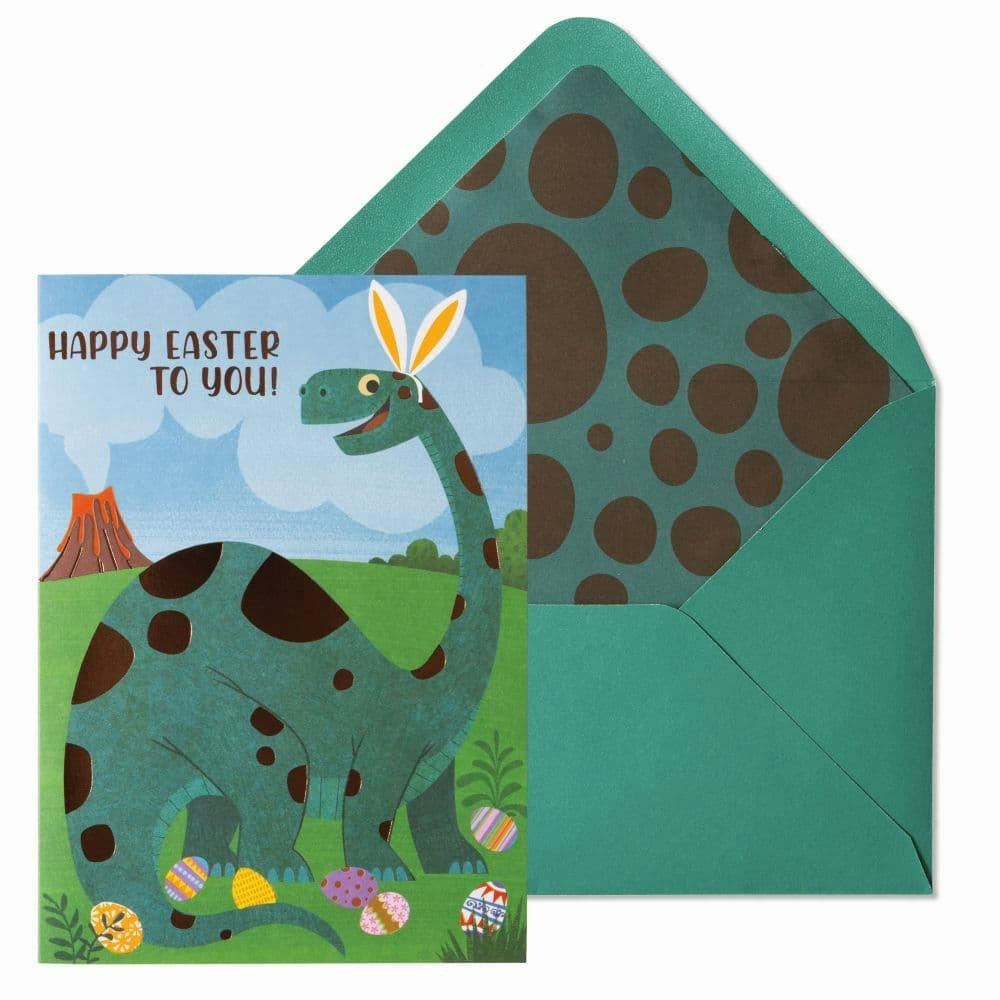Dino with Bunny Ears Easter Card Main Product Image width=&quot;1000&quot; height=&quot;1000&quot;