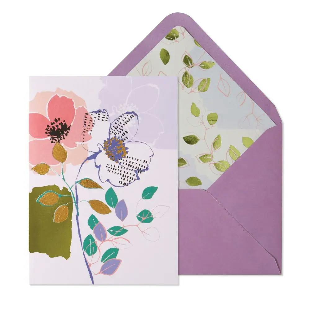 Modern Floral Mother&#39;s Day Card