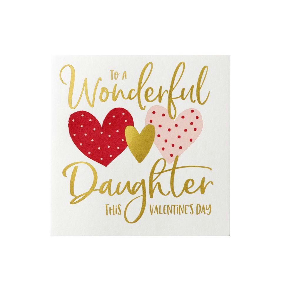 To A Wonderful Daughter Valentine&#39;s Day Card First Alternate Image width=&quot;1000&quot; height=&quot;1000&quot;