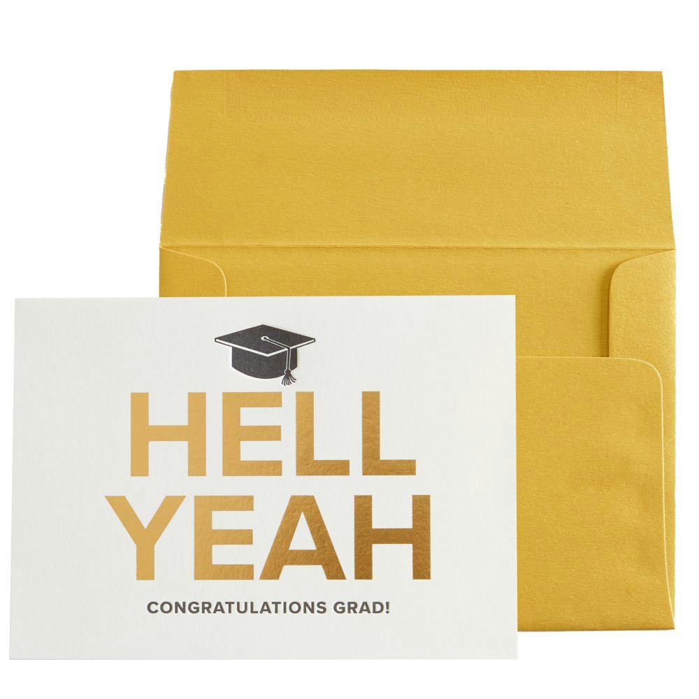 Hell Yeah Graduation Card Main Product Image width=&quot;1000&quot; height=&quot;1000&quot;