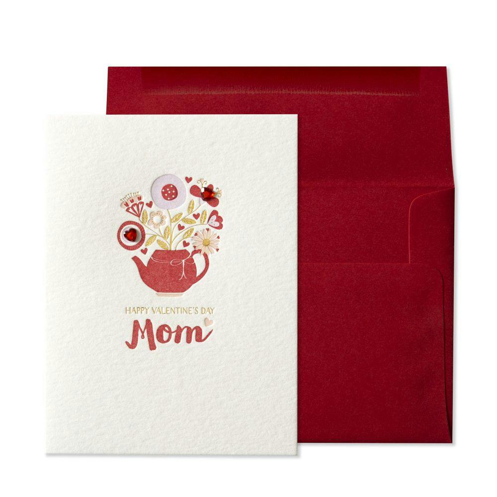 Teapot Floral Mom Valentine&#39;s Day Card Main Product Image width=&quot;1000&quot; height=&quot;1000&quot;