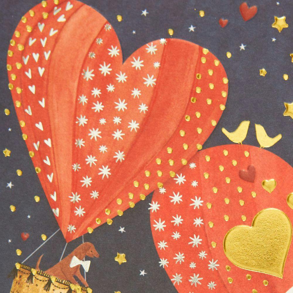 Heart Shaped Hot Air Balloon Anniversary Card Fifth Alternate Image width=&quot;1000&quot; height=&quot;1000&quot;