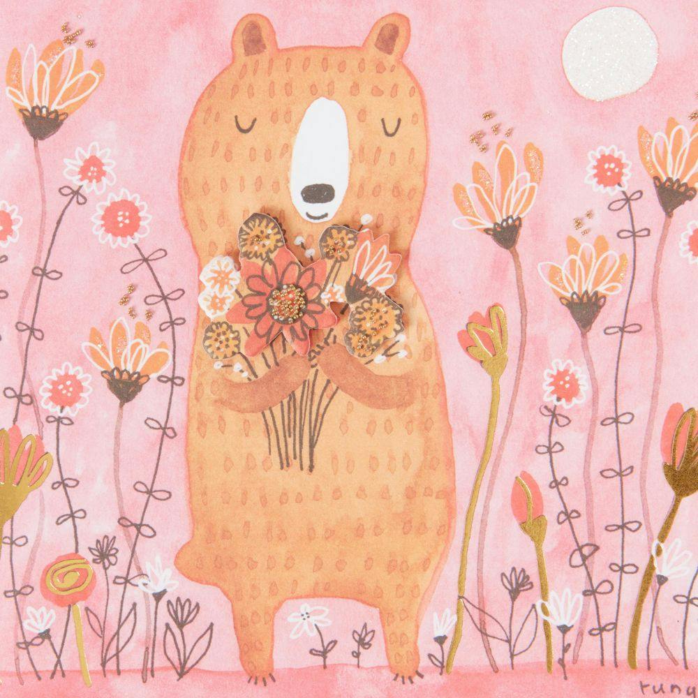 Bear Bringer Birthday Card Third Alternate Image width=&quot;1000&quot; height=&quot;1000&quot;