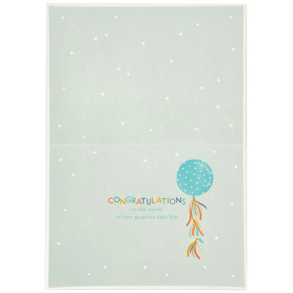 Baby Boy Banners &amp; Balloons New Baby Card Second Alternate Image width=&quot;1000&quot; height=&quot;1000&quot;