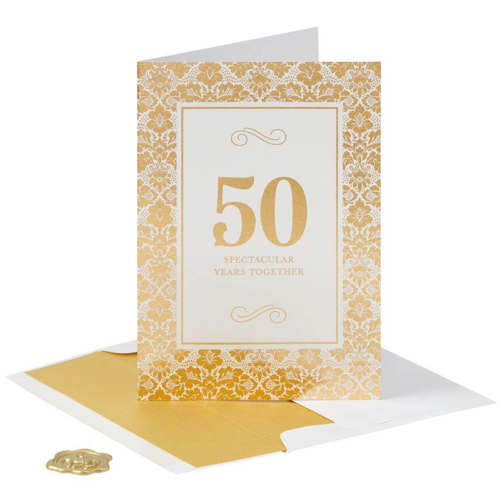 50th Anniversary Card Seventh Alternate  Image width=&quot;1000&quot; height=&quot;1000&quot;