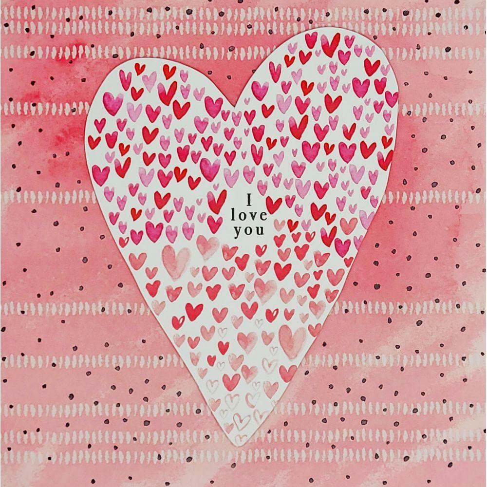 I Love You Heart Valentine&#39;s Day Card First Alternate Image width=&quot;1000&quot; height=&quot;1000&quot;