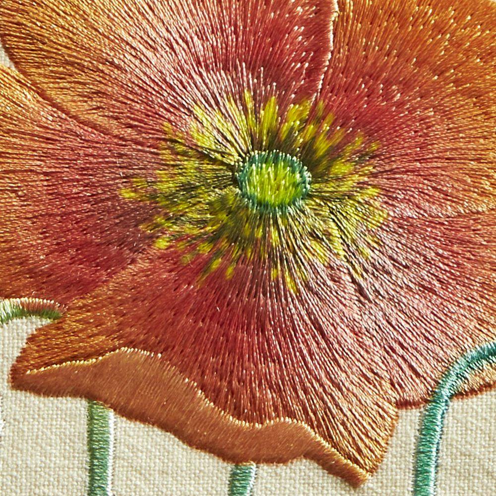 Embroidered Poppy Blank Card 6th Product Detail  Image width=&quot;1000&quot; height=&quot;1000&quot;