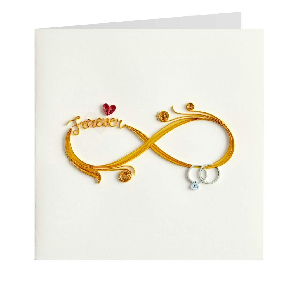 Infinity Wedding Card Fifth Alternate Image width=&quot;1000&quot; height=&quot;1000&quot;
