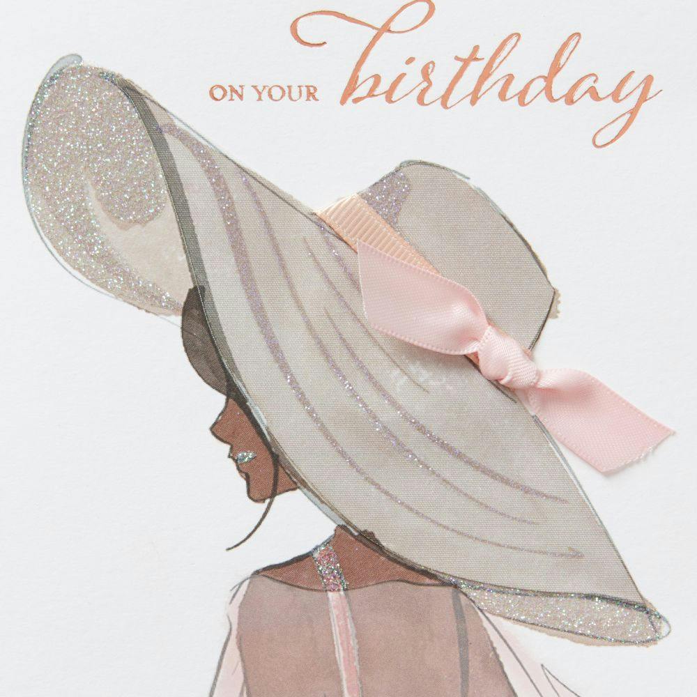 Woman in Hat Birthday Card
Third Alternate Image width=&quot;1000&quot; height=&quot;1000&quot;