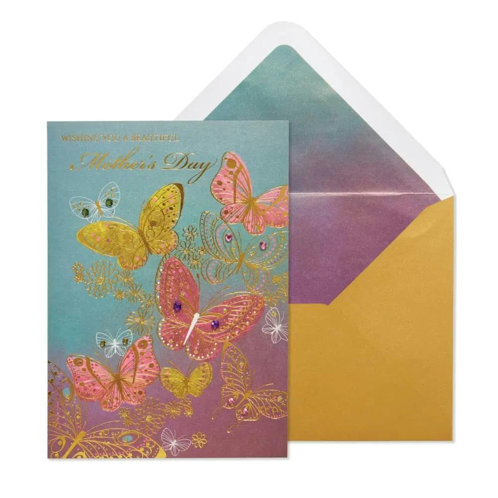Ornate Butterflies Mother&#39;s Day Card