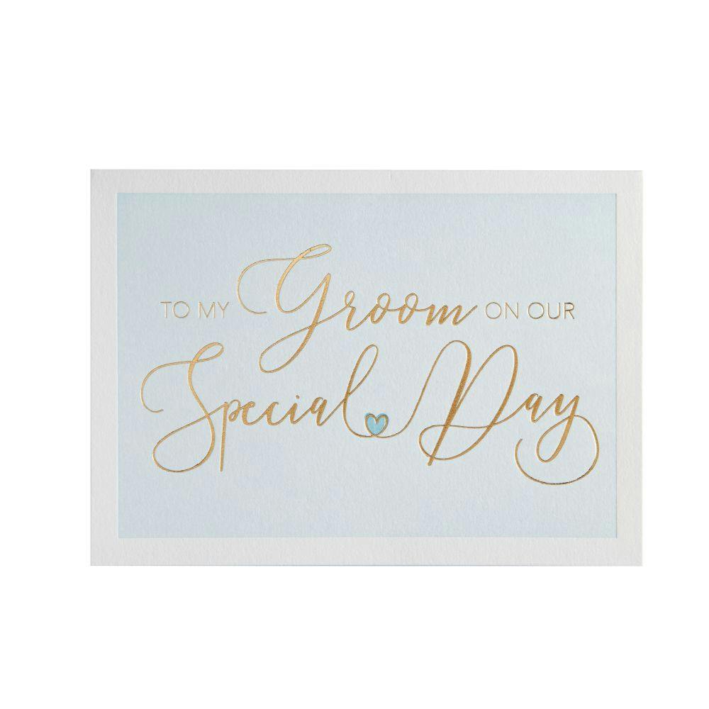 To My Groom Special Day Wedding Card First Alternate Image width=&quot;1000&quot; height=&quot;1000&quot;