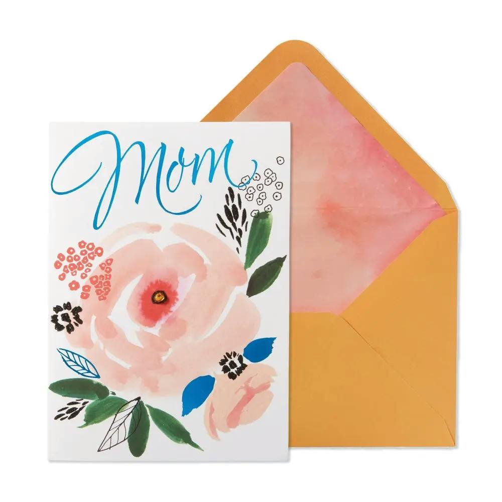 Bold Flower Mother&#39;s Day Card