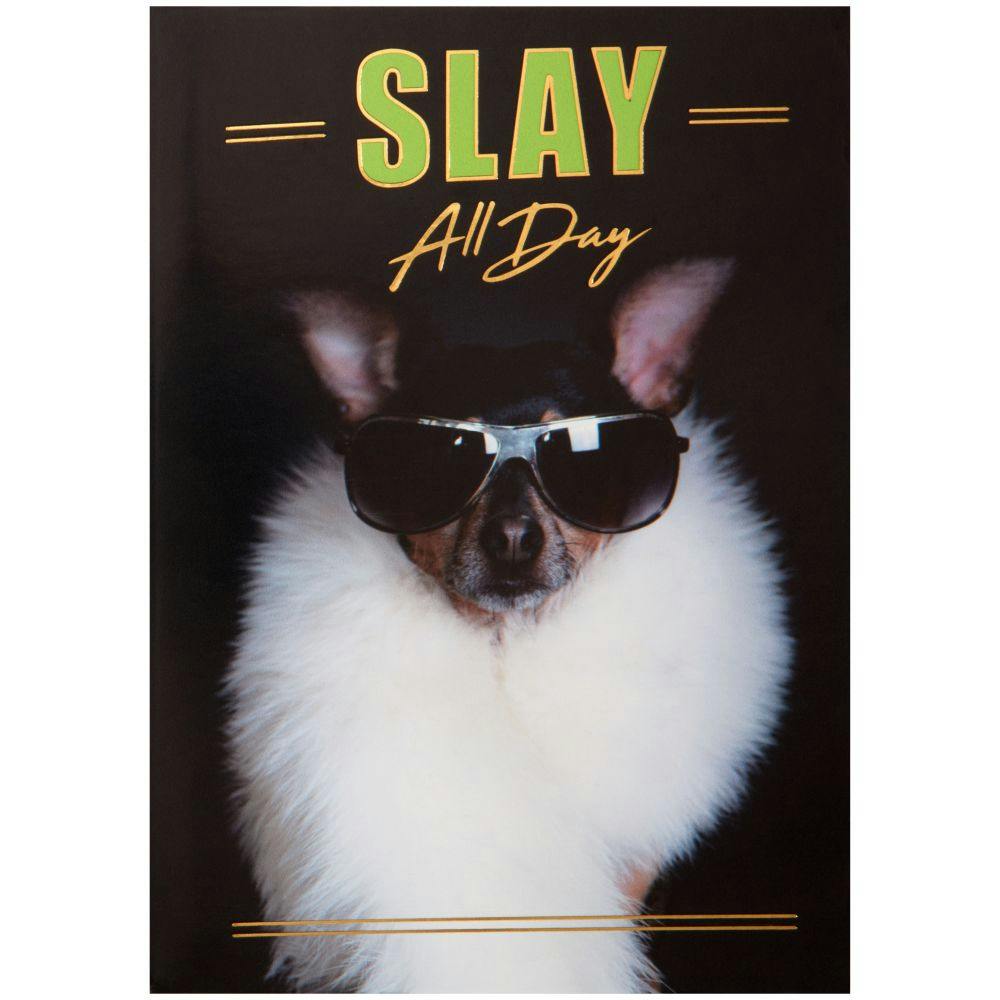 Slay All Day Dog Birthday Card First Alternate Image width=&quot;1000&quot; height=&quot;1000&quot;