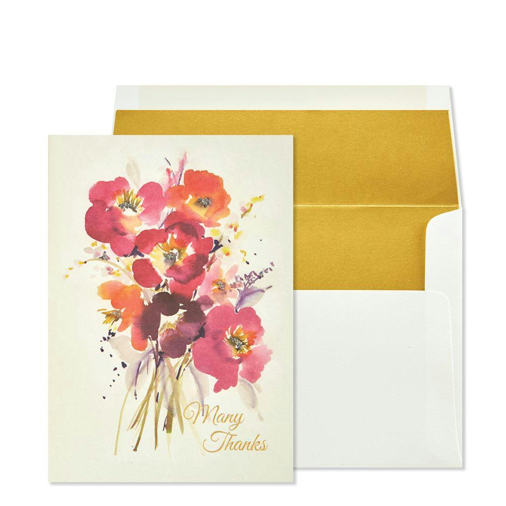 Fine Art Floral Thank You Card Main Product Image width=&quot;1000&quot; height=&quot;1000&quot;