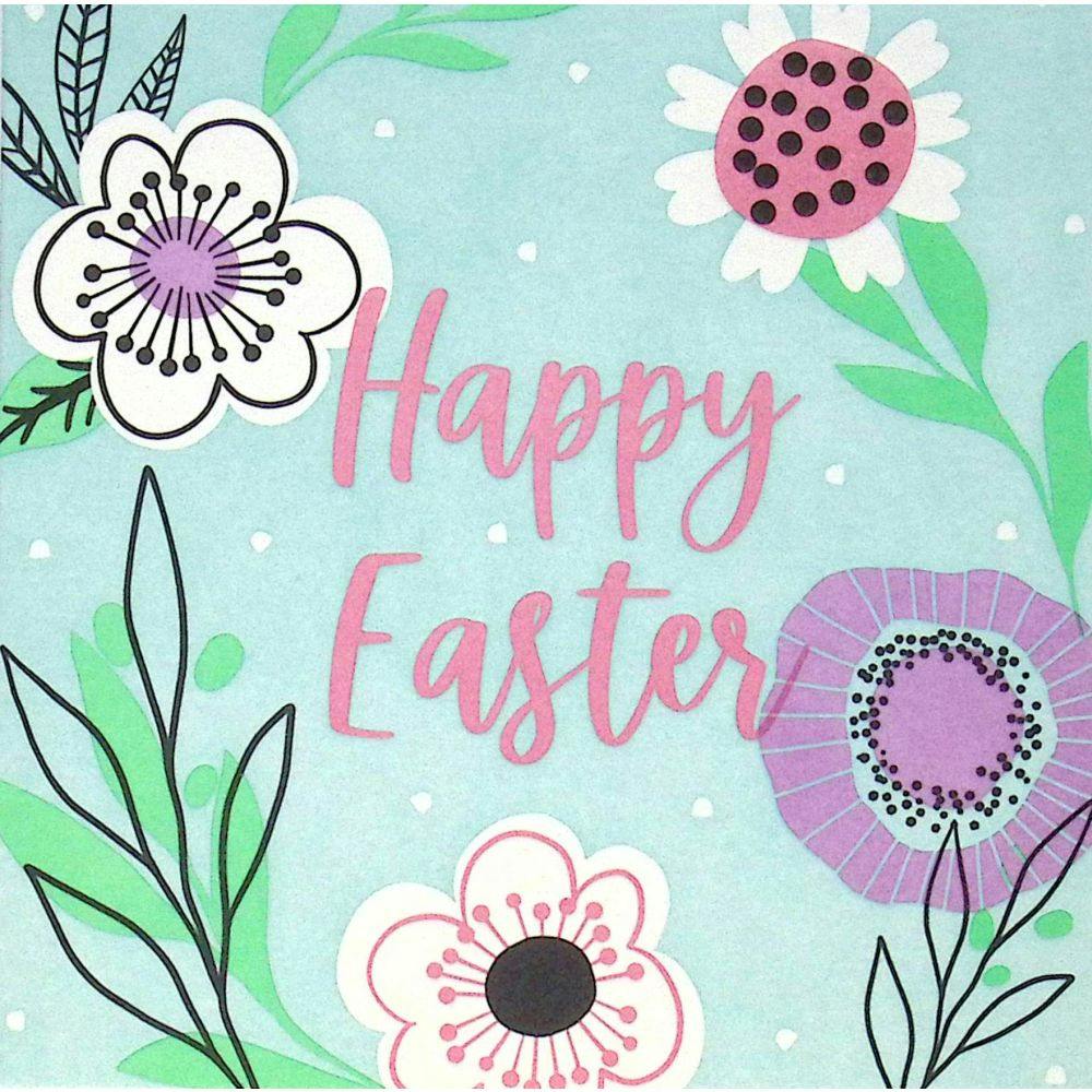 Easter Pop Floral Easter Card First Alternate Image width=&quot;1000&quot; height=&quot;1000&quot;