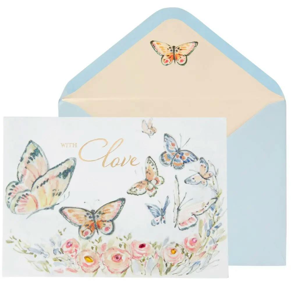 Butterfly Garden Birthday Card