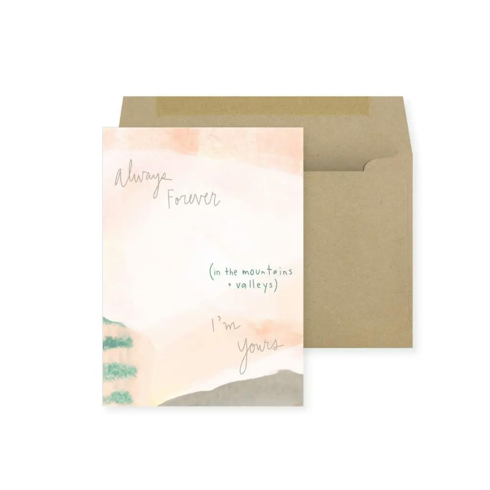 Always And Forever Im Yours Anniversary Card Main Product Image width=&quot;1000&quot; height=&quot;1000&quot;