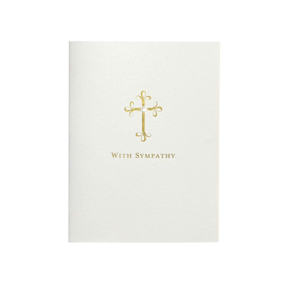 Cross Sympathy Card First Alternate Image width=&quot;1000&quot; height=&quot;1000&quot;