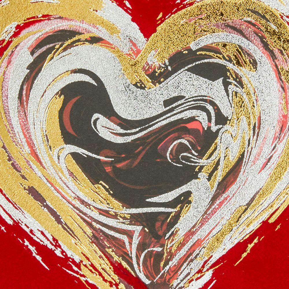 Marbleized Heart Valentine&#39;s Day Card Fifth Alternate Image width=&quot;1000&quot; height=&quot;1000&quot;