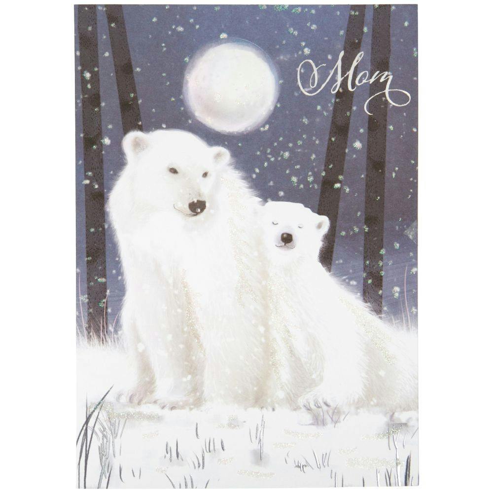 Big/Little Polar Bears Christmas Card Main Product Image width=&quot;1000&quot; height=&quot;1000&quot;