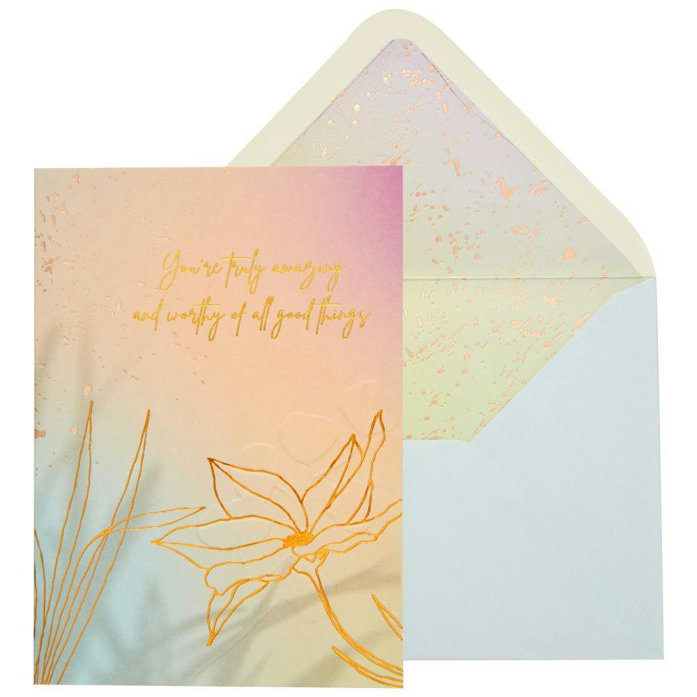 Truly Amazing, Worthy of Good Things Birthday Card Main Product Image width=&quot;1000&quot; height=&quot;1000&quot;