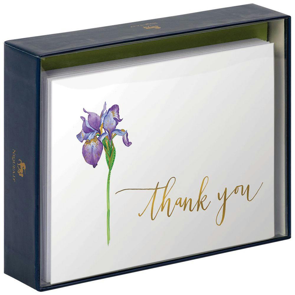 Iris Boxed Note Cards Main Product Image width=&quot;1000&quot; height=&quot;1000&quot;