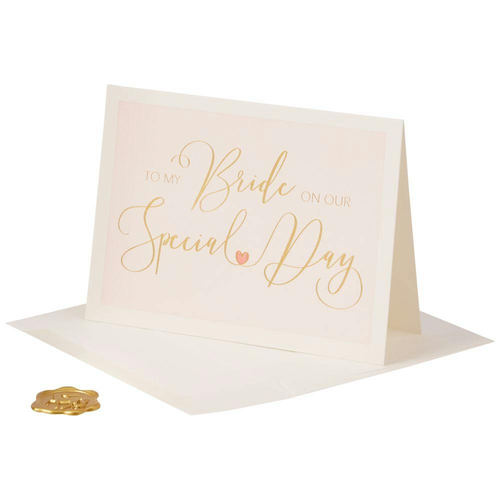 To My Bride Special Day Wedding Card Eighth Alternate Image width=&quot;1000&quot; height=&quot;1000&quot;