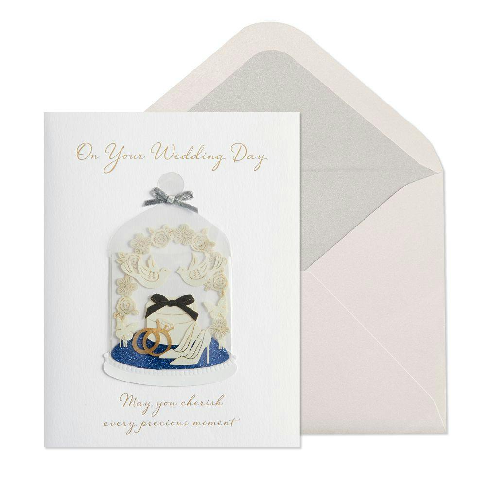 Wedding Cloche Wedding Card Main Product Image width=&quot;1000&quot; height=&quot;1000&quot;