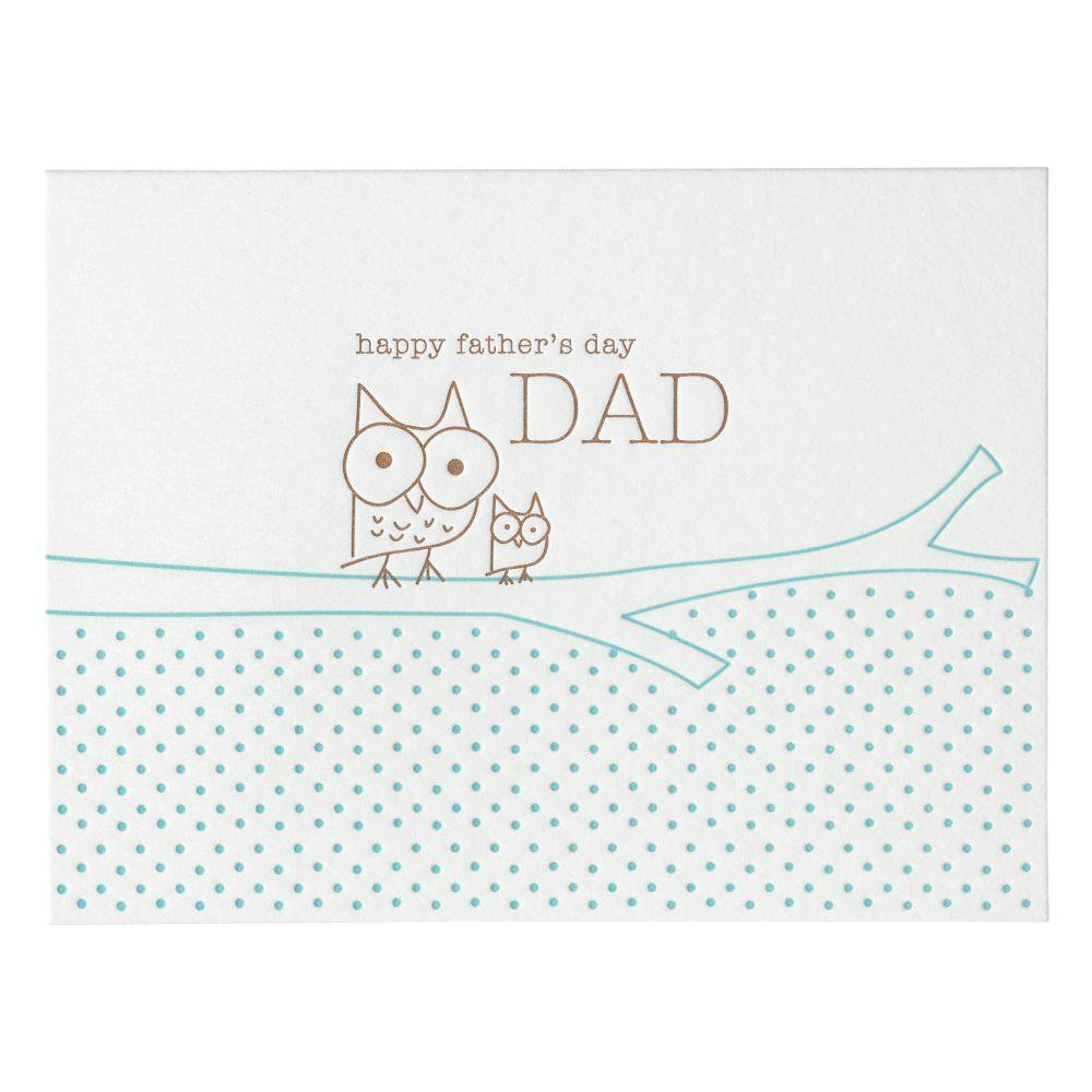 Owl and Kid Father&#39;s Day Card First Alternate Image width=&quot;1000&quot; height=&quot;1000&quot;