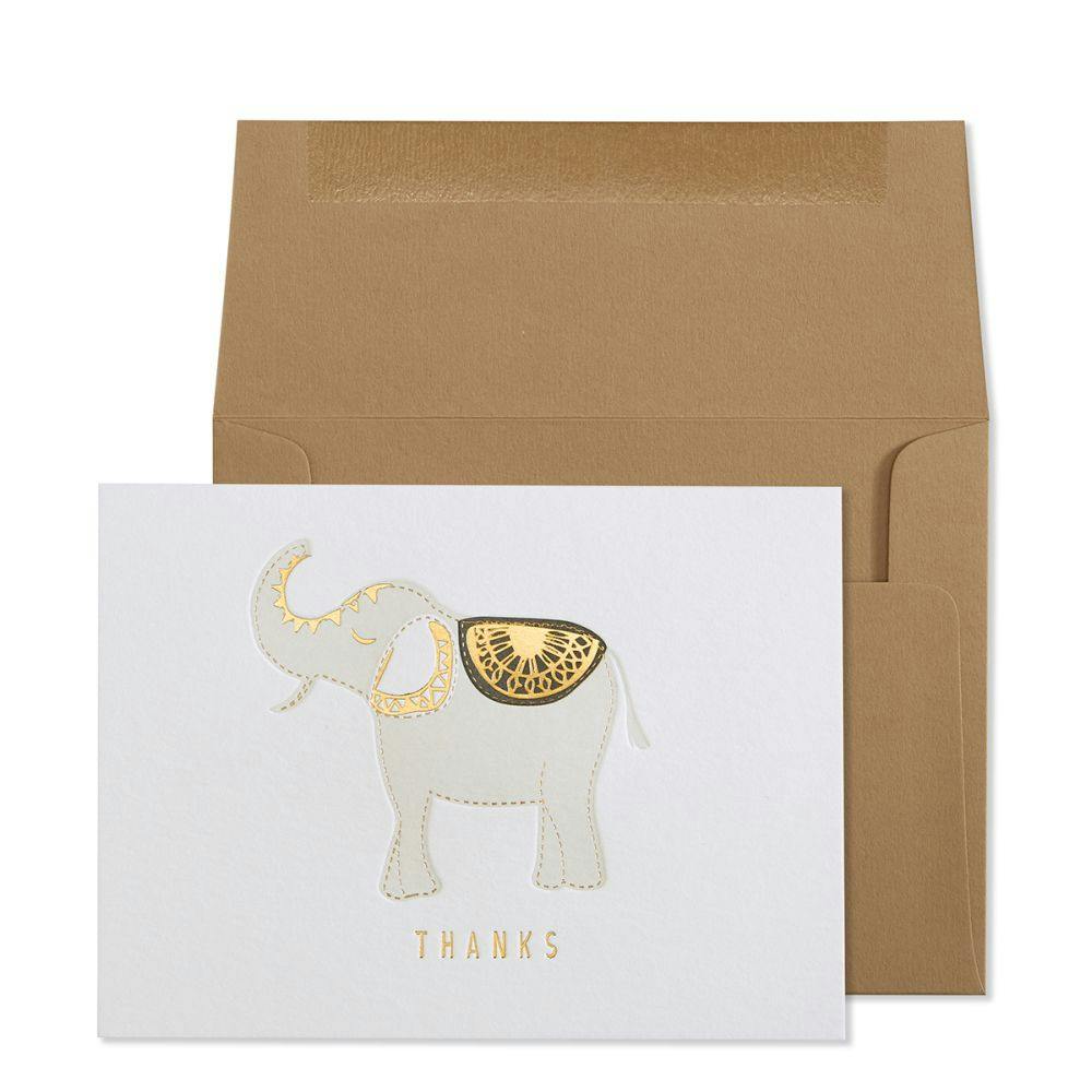 Ton of Thanks Elephant Thank You Card Main Product Image width=&quot;1000&quot; height=&quot;1000&quot;