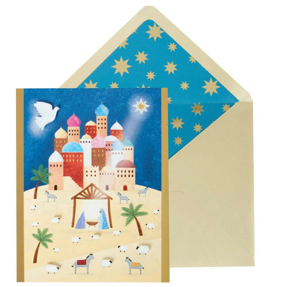 Colorful Nativity Scene 10 Count Boxed Christmas Cards Main Product Image width=&quot;1000&quot; height=&quot;1000&quot;