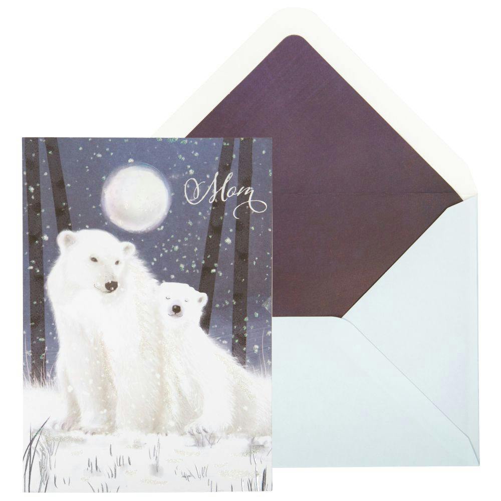 Big/Little Polar Bears Christmas Card First Alternate Image width=&quot;1000&quot; height=&quot;1000&quot;