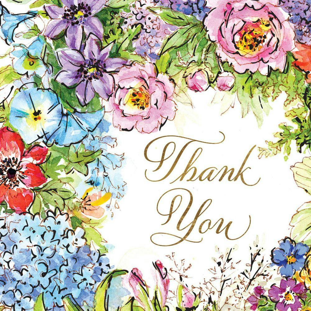 Wreath Thank You Card Fifth Alternate Image width=&quot;1000&quot; height=&quot;1000&quot;