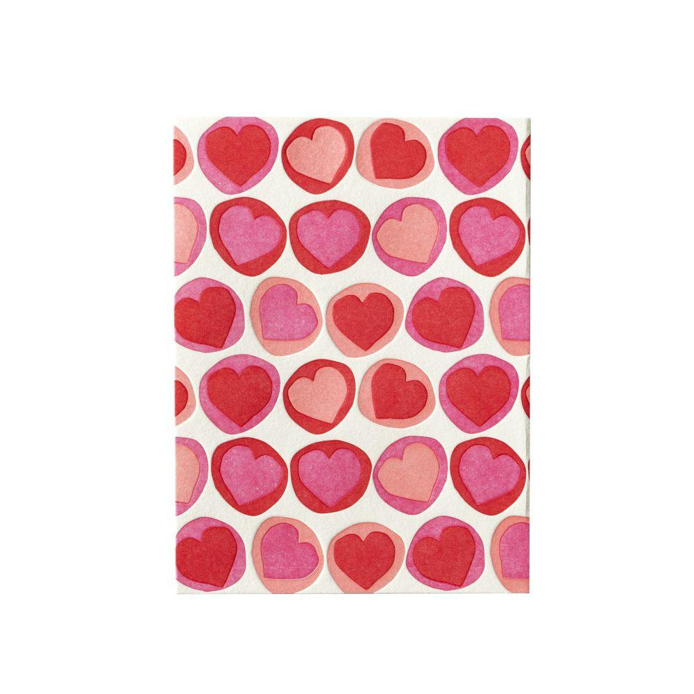 Modern Hearts Valentine&#39;s Day Card First Alternate Image width=&quot;1000&quot; height=&quot;1000&quot;