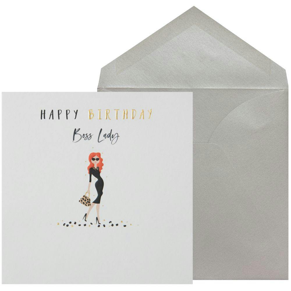 Boss Lady Birthday Card Main Product Image width=&quot;1000&quot; height=&quot;1000&quot;