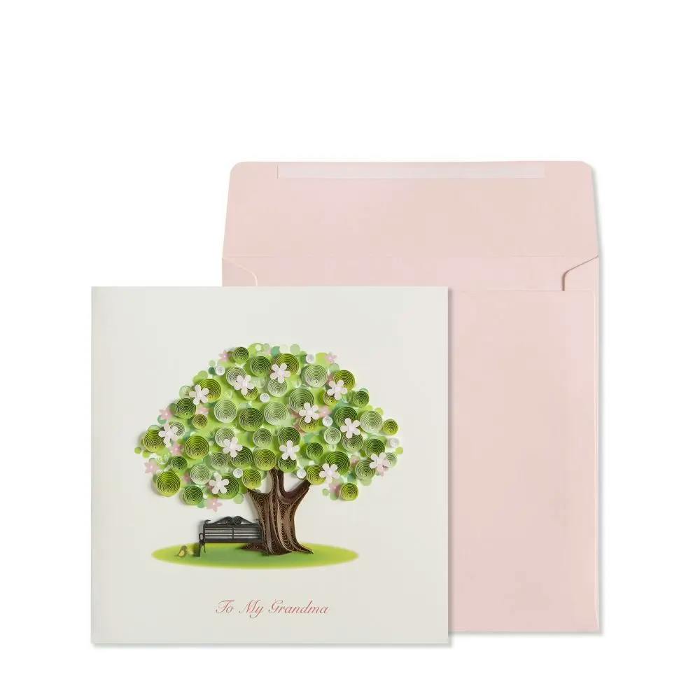 Tree with Bench Mother&#39;s Day Card